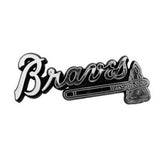 MLB - Atlanta Braves Plastic Chrome Emblem - Logo Brands - Flyclothing LLC