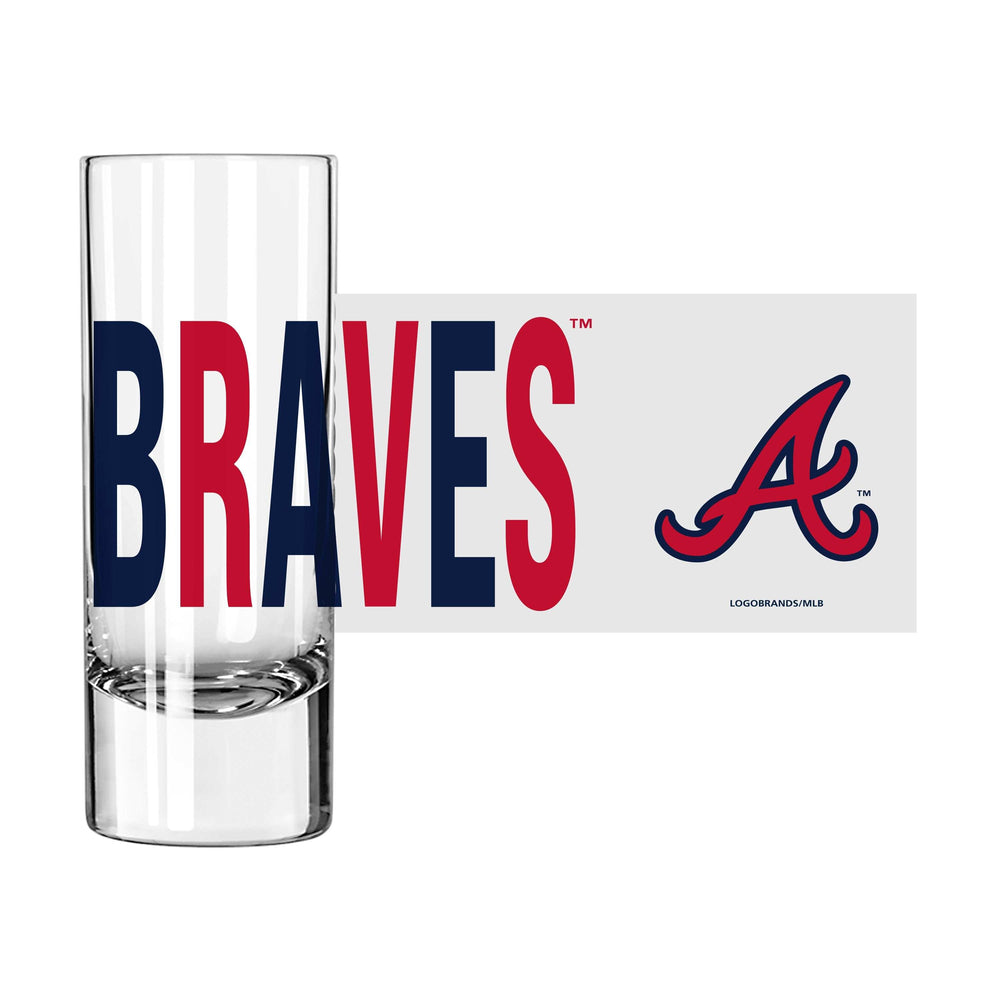 Atlanta Braves 2.5oz Overtime Shooter - Logo Brands - Flyclothing LLC