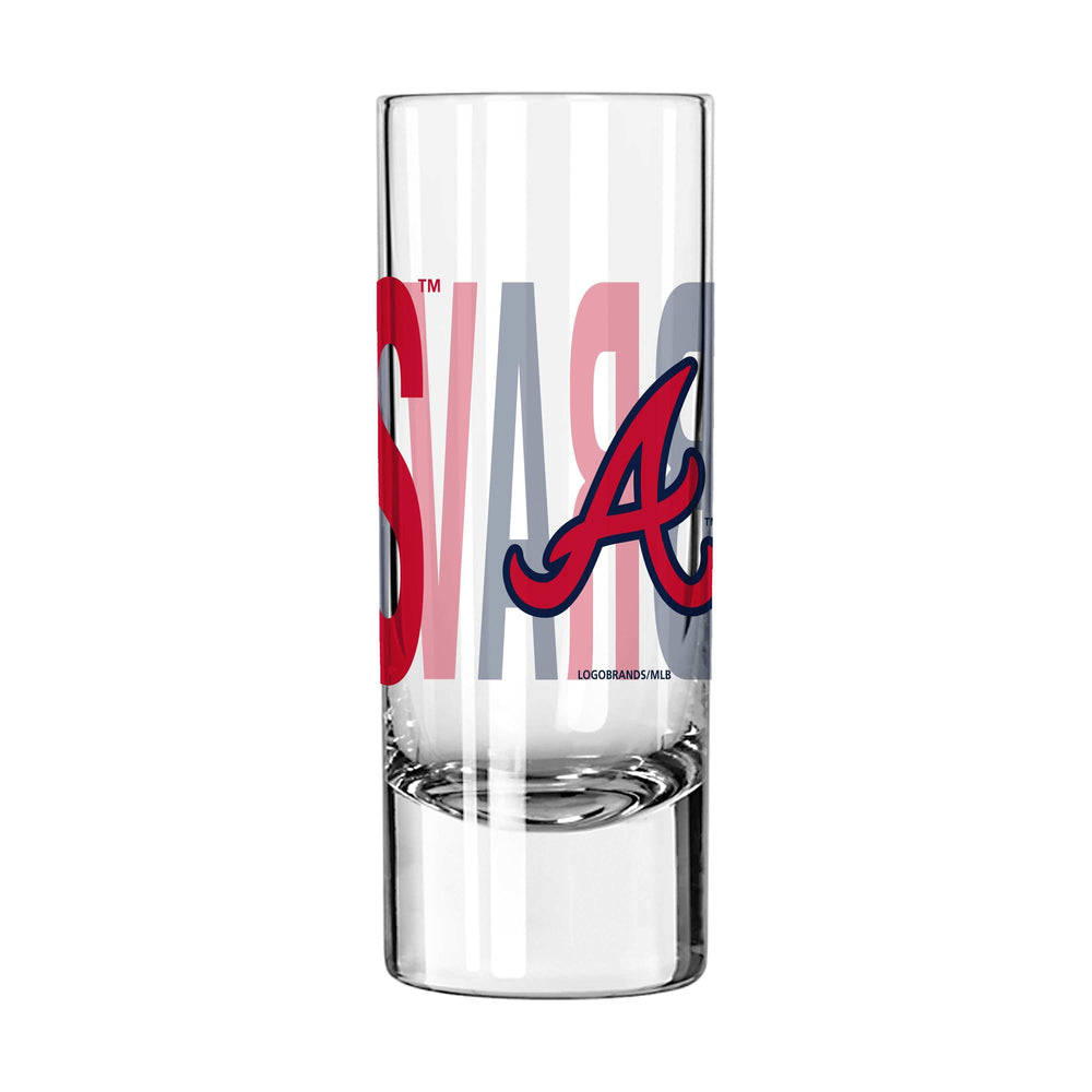 Atlanta Braves 2.5oz Overtime Shooter - Logo Brands - Flyclothing LLC
