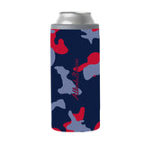 Atlanta Braves 12oz Camo Slim Can Coolie - Logo Brands - Flyclothing LLC