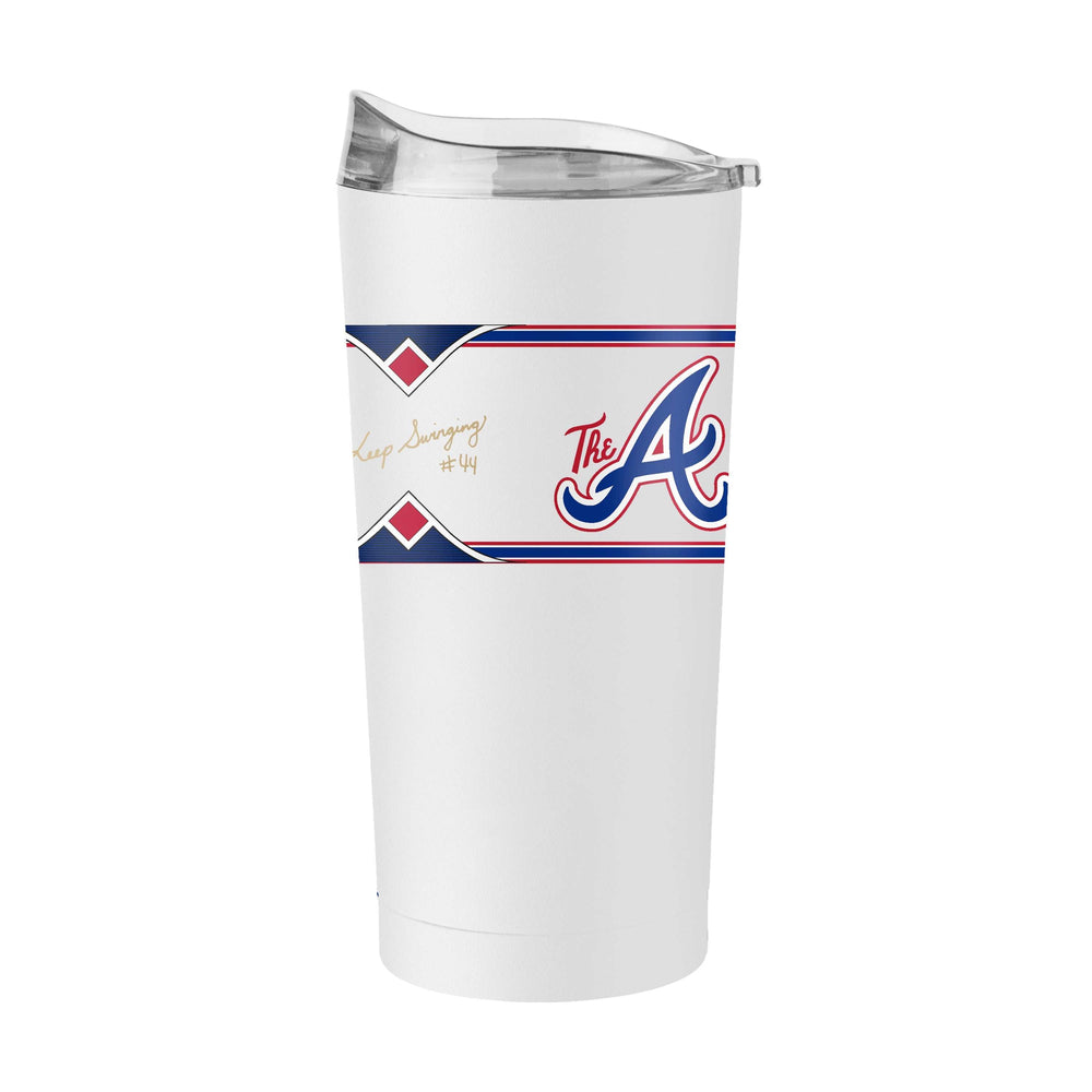 Atlanta Braves City Connect 20oz Powder Coat Tumbler - Logo Brands - Flyclothing LLC