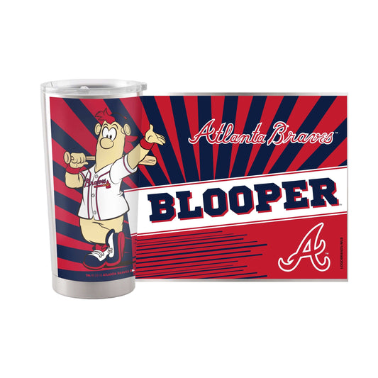 Atlanta Braves 20oz Mascot Stainless Steel Tumbler - Logo Brands - Flyclothing LLC