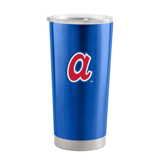 Atlanta Braves 20oz Retro A Gameday Stainless Steel Tumbler - Logo Brands - Flyclothing LLC