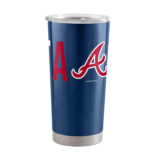 Atlanta Braves 20oz Overtime Stainless Tumbler - Logo Brands - Flyclothing LLC