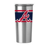 Atlanta Braves 20oz Stripe Fusion Tumbler - Logo Brands - Flyclothing LLC