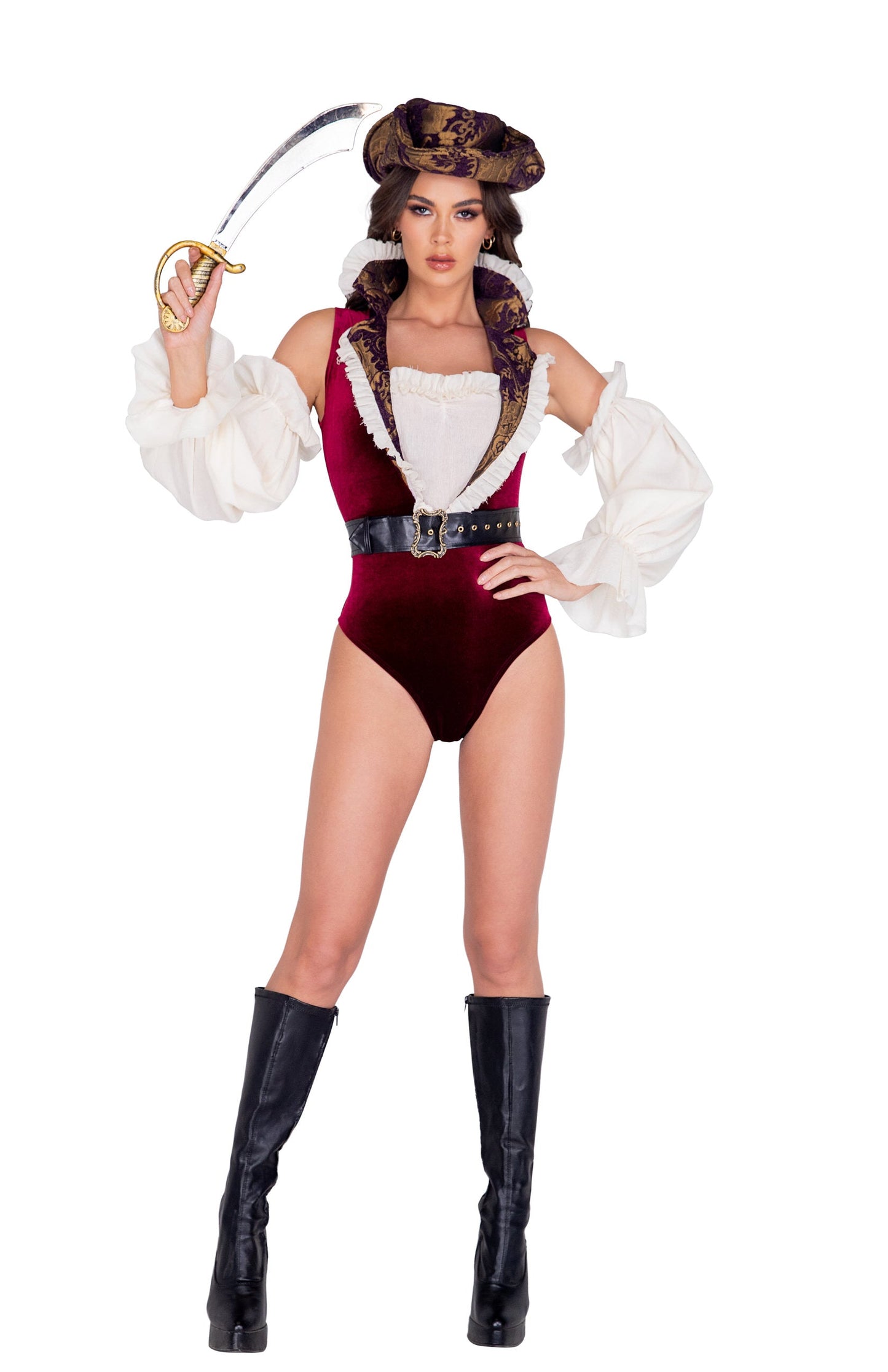 Roma Costume 5pc Sultry Pirate Costume 5032 - Roma Costume - Flyclothing LLC