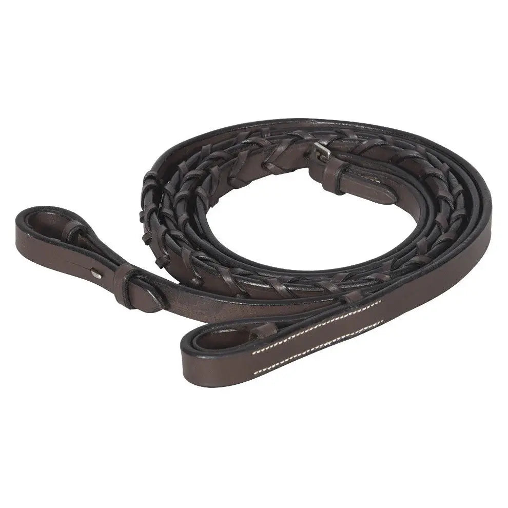 Henri de Rivel Advantage Flat Laced Reins - Breeches.com - Flyclothing LLC