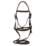 Henri de Rivel Pro Mono-Crown Padded Wide Noseband Bridle - Breeches.com - Flyclothing LLC