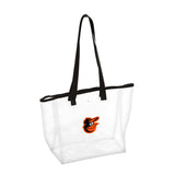 Baltimore Orioles Clear Tote - Logo Brands - Flyclothing LLC