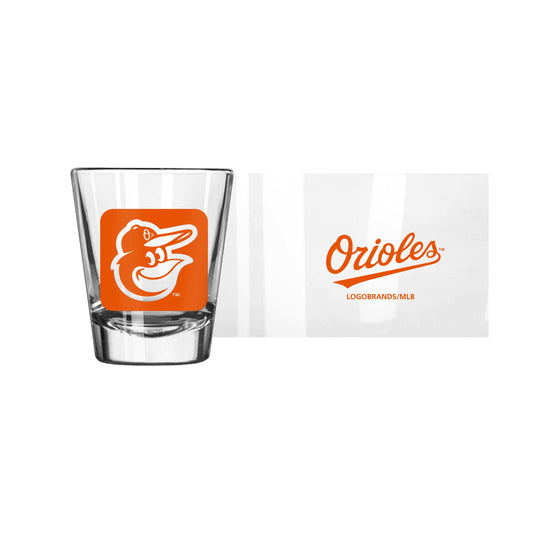 Baltimore Orioles 2oz Cube Shot Glass - Logo Brands - Flyclothing LLC