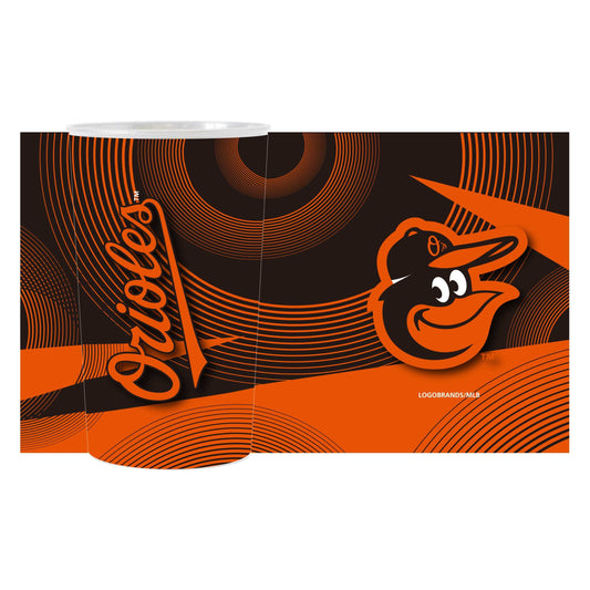Baltimore Orioles 4pk Geometric 22oz Hardwall Cup - Logo Brands - Flyclothing LLC