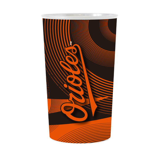 Baltimore Orioles 4pk Geometric 22oz Hardwall Cup - Logo Brands - Flyclothing LLC