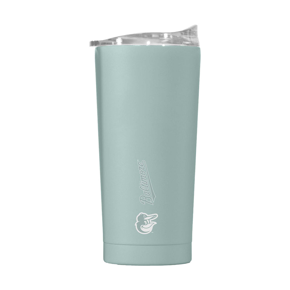 Baltimore Orioles 20oz Vertical Powder Coat Tumbler - Logo Brands - Flyclothing LLC