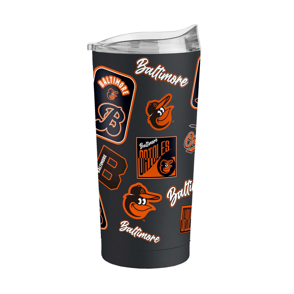 Baltimore Orioles 20oz Dream Weave Powder Coat Tumbler - Logo Brands - Flyclothing LLC