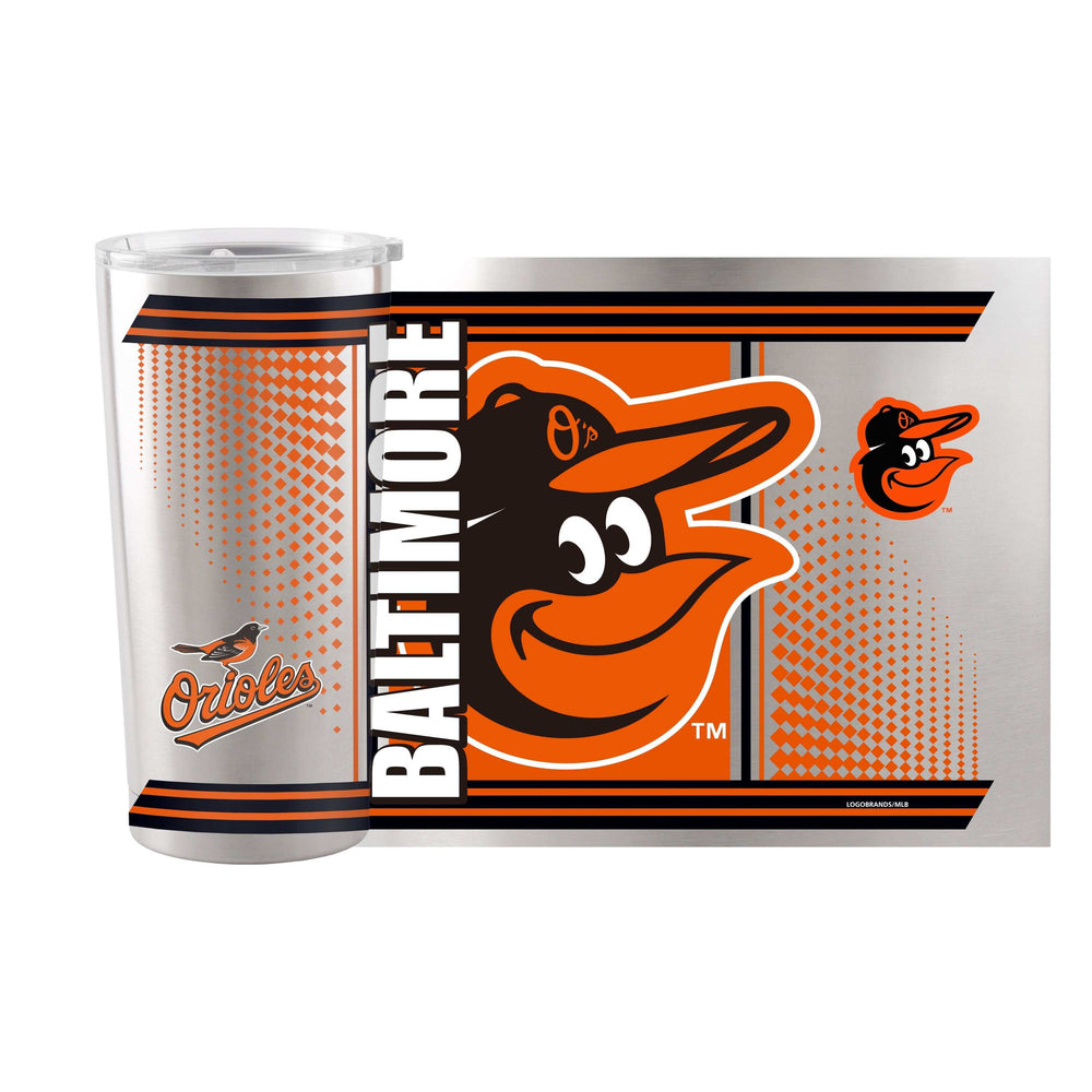 Baltimore Orioles Hero 20oz Stainless Tumbler - Logo Brands - Flyclothing LLC