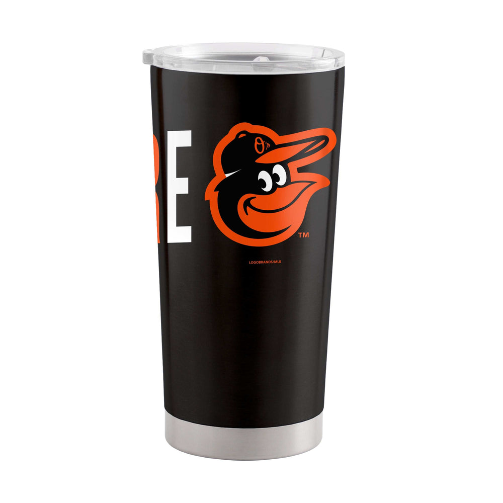 Baltimore Orioles Overtime 20oz Stainless Tumbler - Logo Brands - Flyclothing LLC