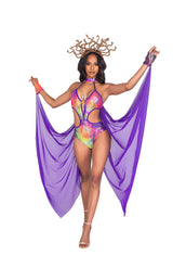 Roma Costume 2pc Mesmerizing Medusa Costume 5045 - Roma Costume - Flyclothing LLC