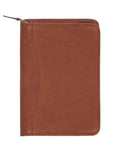 Italia Canyon leather Brown Junior zip padfolio - Scully Leather - Flyclothing LLC