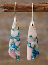 Geometrical Shape Dangle Earrings - Trendsi - Flyclothing LLC