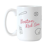 Boston Red Sox 15oz Playmaker Sublimated Mug