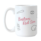 Boston Red Sox 15oz Playmaker Sublimated Mug