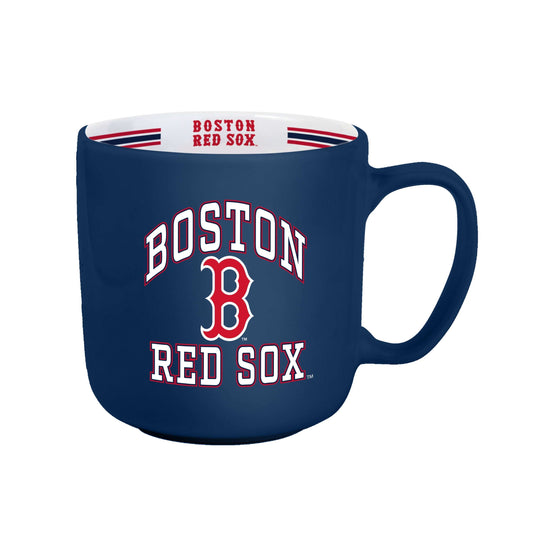 Boston Red Sox 15oz Stripe Mug - Logo Brands - Flyclothing LLC
