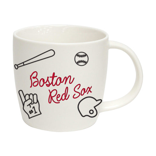 Boston Red Sox 18oz Playmaker Mug - Logo Brands - Flyclothing LLC