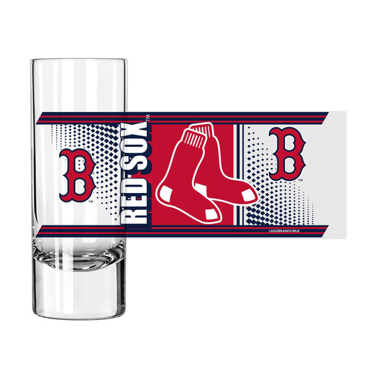Boston Red Sox 2.5oz Hero Shooter Glass - Logo Brands - Flyclothing LLC