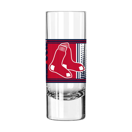 Boston Red Sox 2.5oz Hero Shooter Glass - Logo Brands - Flyclothing LLC