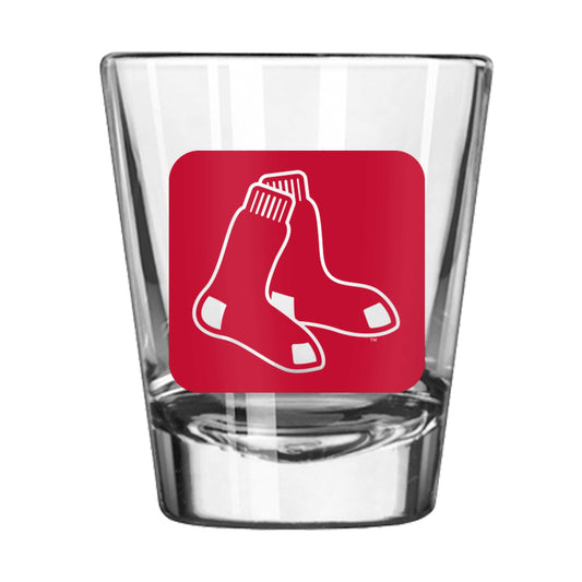Boston Red Sox 2oz Cube Shot Glass - Logo Brands - Flyclothing LLC