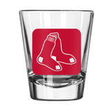 Boston Red Sox 2oz Cube Shot Glass - Logo Brands - Flyclothing LLC