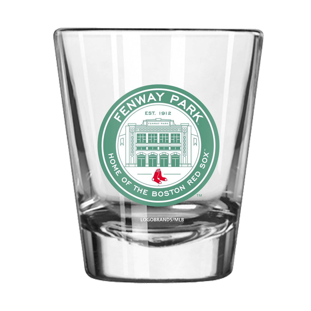 Boston Red Sox 2oz Fenway Coin Shot Glass - Logo Brands - Flyclothing LLC