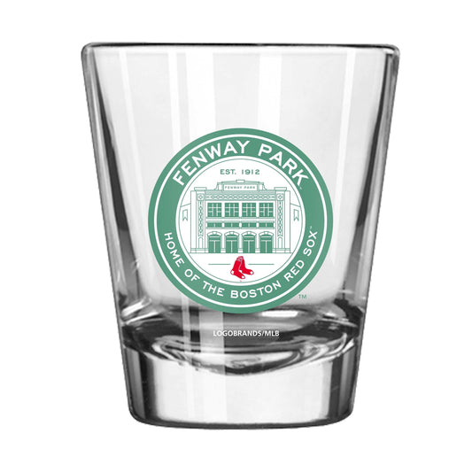Boston Red Sox 2oz Fenway Coin Shot Glass - Logo Brands - Flyclothing LLC