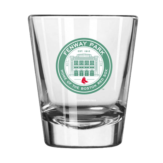 Boston Red Sox 2oz Fenway Coin Shot Glass - Logo Brands - Flyclothing LLC