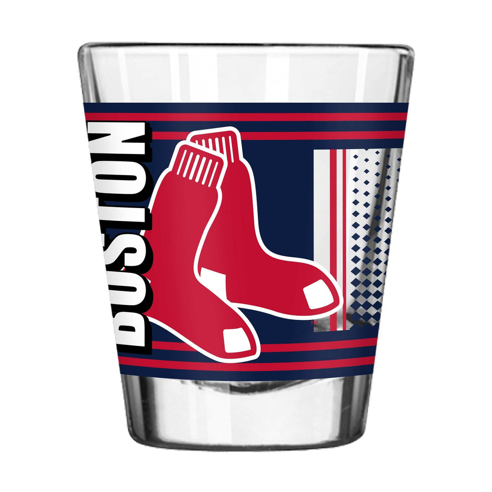 Boston Red Sox 2oz Hero Shot Glass - Logo Brands - Flyclothing LLC