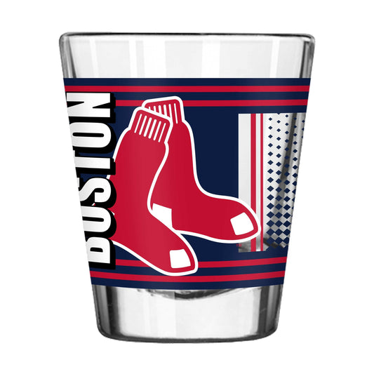 Boston Red Sox 2oz Hero Shot Glass - Logo Brands - Flyclothing LLC