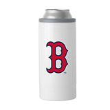 Boston Red Sox Letterman 12 oz Slim Can Coolie - Logo Brands - Flyclothing LLC