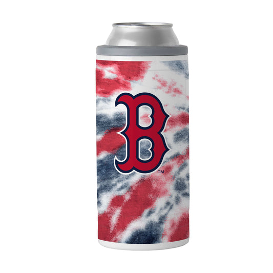 Boston Red Sox 12oz Tie Dye Slim Can Coolie - Logo Brands - Flyclothing LLC
