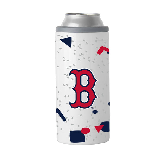 Boston Red Sox 12oz Flashback Slim Can Coolie - Logo Brands - Flyclothing LLC