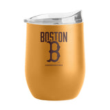 Boston Red Sox 16oz Huddle Powder Coat Curved Beverage - Logo Brands - Flyclothing LLC