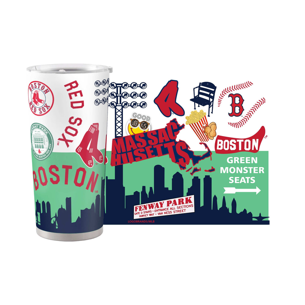Fenway Park 20oz Native Powder Coat Tumbler - Logo Brands - Flyclothing LLC