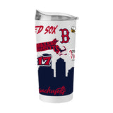 Boston Red Sox 20oz Native Powder Coat Tumbler - Logo Brands - Flyclothing LLC