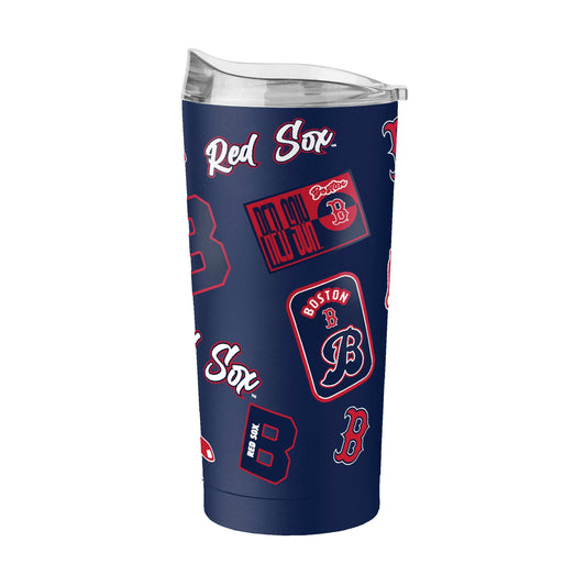 Boston Red Sox 20oz Dreamweave Powder Coat Tumbler - Logo Brands - Flyclothing LLC