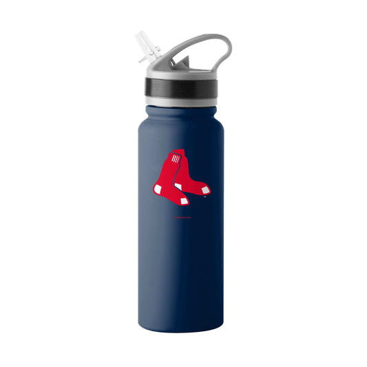 Boston Red Sox Logo 25oz Stainless Single Wall Flip Top Bottle - Logo Brands - Flyclothing LLC