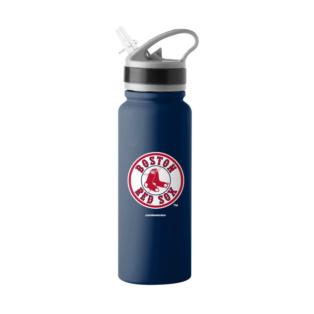 Boston Red Sox 25oz Circle Logo SingleWall FlipTop Bottle - Logo Brands - Flyclothing LLC