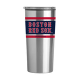 Boston Red Sox 20oz Stripe Fusion Tumbler - Logo Brands - Flyclothing LLC