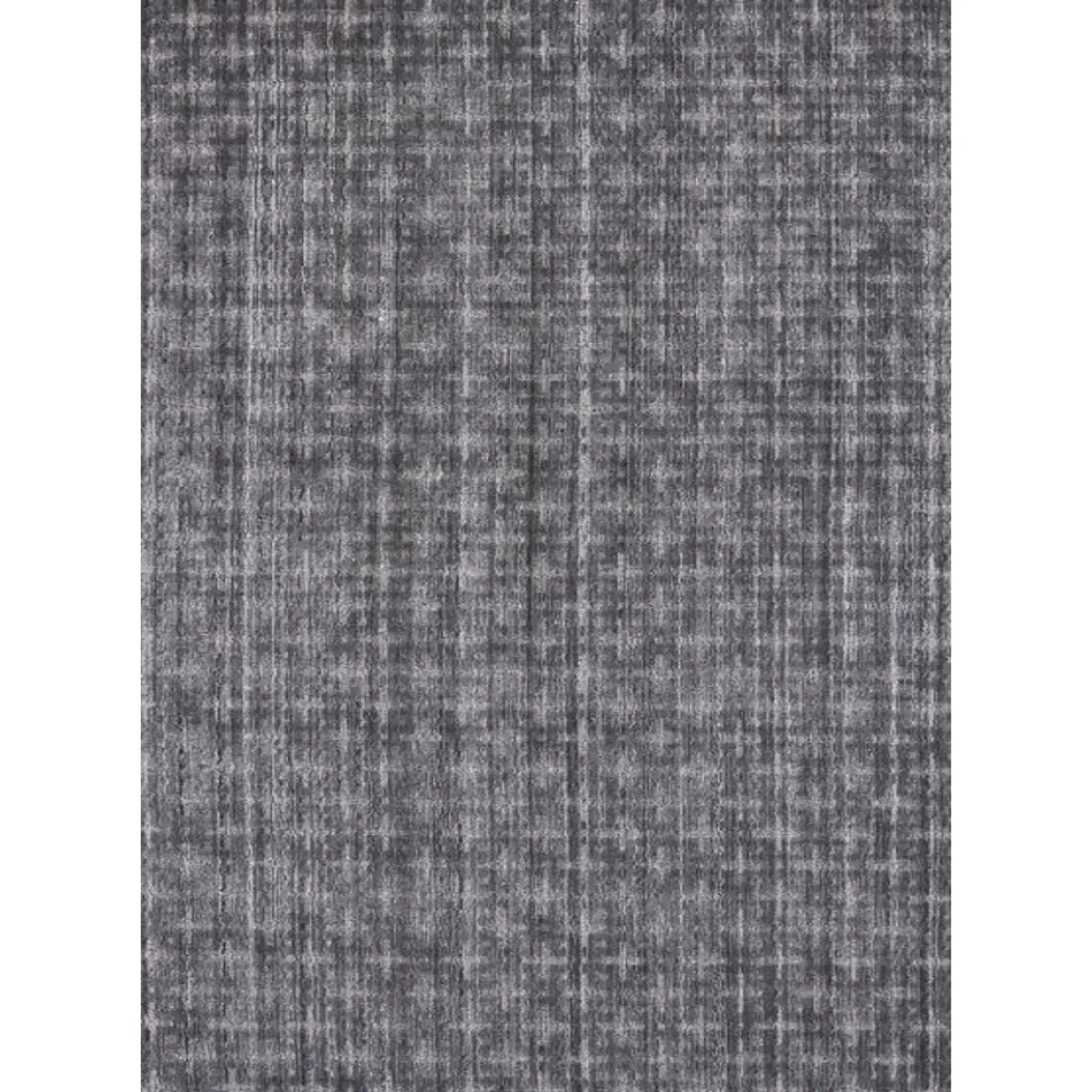 5' X 8' Black And Charcoal Medallion Hand Loomed Area Rug - Homeroots - Flyclothing LLC