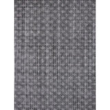 5' X 8' Black And Charcoal Medallion Hand Loomed Area Rug - Homeroots - Flyclothing LLC