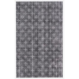 5' X 8' Black And Charcoal Medallion Hand Loomed Area Rug - Homeroots - Flyclothing LLC