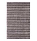 5' X 8' Rust And White Hand Loomed Area Rug - Homeroots - Flyclothing LLC